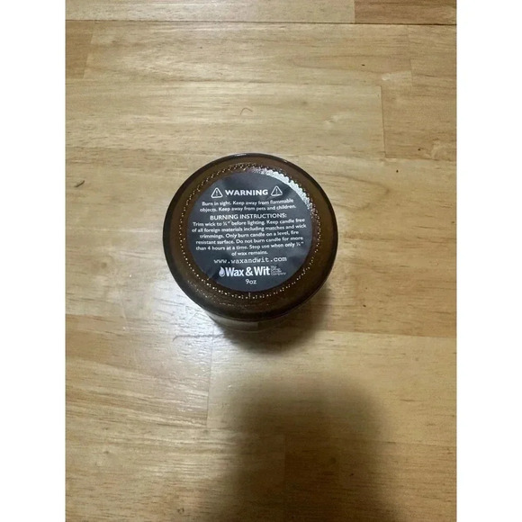 Wax and Wit Take A Chill Pill Candle Lavender Vanilla 9 oz 50 Hr Burn - Picture 5 of 6